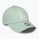 Women's New Era League Essential 9Forty Los Angeles Dodgers green baseball cap 3