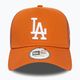Men's New Era League Essential Trucker Los Angeles Dodgers med brown baseball cap 2