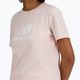 Women's New Balance Jersey Stacked Logo T-Shirt quartzpi 4