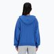 Women's New Balance French Terry Stacked Logo Hoodie blueagat 3