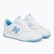 New Balance BB80 white/blue shoes 4