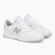 New Balance BB80 white/grey shoes 4