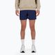 Men's New Balance RC Seamless 5 Inch blue running shorts 4