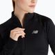 Women's New Balance Athletics Heat Grid 1/2 Zip black running longsleeve 5