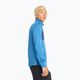 Men's New Balance Athletics Heat Grid 1/2 Zip heron blue running longsleeve 4