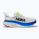 HOKA Bondi 8 men's running shoes blanc de blanc/virtual blue 8