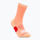 HOKA Crew Run Sock 3 pairs cerise/papaya/aura running socks 3