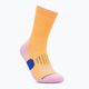 HOKA Crew Run Socks 3 pairs pink twillight/sherbert/dazzling blue 3