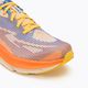 HOKA Clifton 9 ultramarine/electric tangerine children's running shoes 7