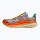 HOKA Clifton 9 ultramarine/electric tangerine children's running shoes 10