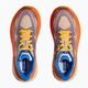 HOKA Clifton 9 ultramarine/electric tangerine children's running shoes 12