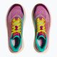 HOKA Mach 6 fuchsia/electric aqua children's running shoes 12