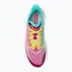 HOKA Mach 6 fuchsia/electric aqua children's running shoes 5