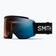 Smith Squad XL black/chromapop pro photochromic blue mirror ski goggles