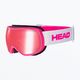 HEAD Ninja red/pink children's ski goggles 395430 6