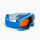 Children's ski goggles Alpina Piney blue matt/orange