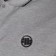 Men's polo shirt Pitbull West Coast Polo Slim Logo grey/melange 3