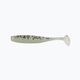 Rubber bait Relax Bass 2.5 Laminated 4 pcs clear-black hologram glitter white pearl BAS25