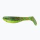 Relax Hoof 3 Laminated rubber lure 4 pcs. Chartreuse-Blue, Red Glitter / Silk BLS3-L