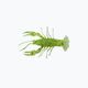 Relax Crawfish 1 Laminated rubber lure 8 pcs chartreuse-black jumbo glitter white CRF1