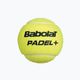 Babolat BALL PADEL + X3 paddle balls 3 pcs yellow 122370
