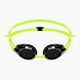 Children's swimming goggles arena Tracks JR Mirror silver/black/fluoyellow 2