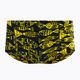 Men's swimming boxers arena Fisk Low Waist Short black and yellow 2A358/53