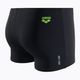 Men's arena Floater Short swim boxers black and yellow 2A723 4