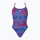 Women's one-piece swimsuit arena Spider Booster Back One Piece blue 000060/724 4