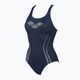 Women's one-piece swimsuit arena Isla One Piece navy blue 000066 4