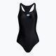 Women's one-piece swimsuit arena Icons Racer Back Solid black 005041/500
