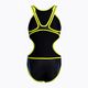 Women's one-piece swimsuit Arena Tech One Back Placement black and colour 005561 2