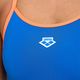 Women's arena Icons Super Fly Back Solid blue/orange one-piece swimsuit 005036/751 8