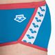 Men's arena Icons Swim Low Waist Short Solid blue cosmo/astro red swim boxers 6