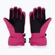Children's ski gloves Rossignol Jr Popy Impr G pink fushia 3