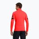 Men's ski sweatshirt Rossignol Classique Hero 1/2 Zip neon red 3
