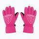 Rossignol Jr Rooster G orchid pink children's ski glove 3