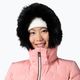 Women's ski jacket Rossignol Staci pastel pink 6