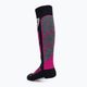 Rossignol L3 Jr Thermotech children's ski socks 2 pairs orchid pink 3