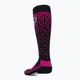 Men's Rossignol L3 Wool & Silk orchid pink ski socks 2