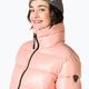 Women's Rossignol Shiny Bomber down jacket pastel pink 5