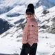 Women's Rossignol Shiny Bomber down jacket pastel pink 14