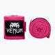 Venum Kontact boxing bandages pink 0429 4
