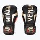 Venum Elite boxing gloves black/gold/red