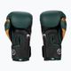 Venum Elite green/bronze/silver boxing gloves 2