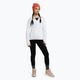 Women's snowboard sweatshirt ROXY Cascade 2021 bright white zebra print 2