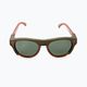 Quiksilver Eliminator Polarized+ shiny crystal brown/green polarized sunglasses EQYEY03149-XCGP 5