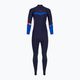 Women's wetsuit ROXY 4/3 Syncro FZ GBS 2021 navy nights/yacht blue 2