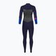 Women's wetsuit ROXY 4/3 Syncro FZ GBS 2021 navy nights/yacht blue 3