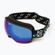 Women's snowboard goggles ROXY Popscreen Cluxe J 2021 true black akio/sonar ml revo blue 10